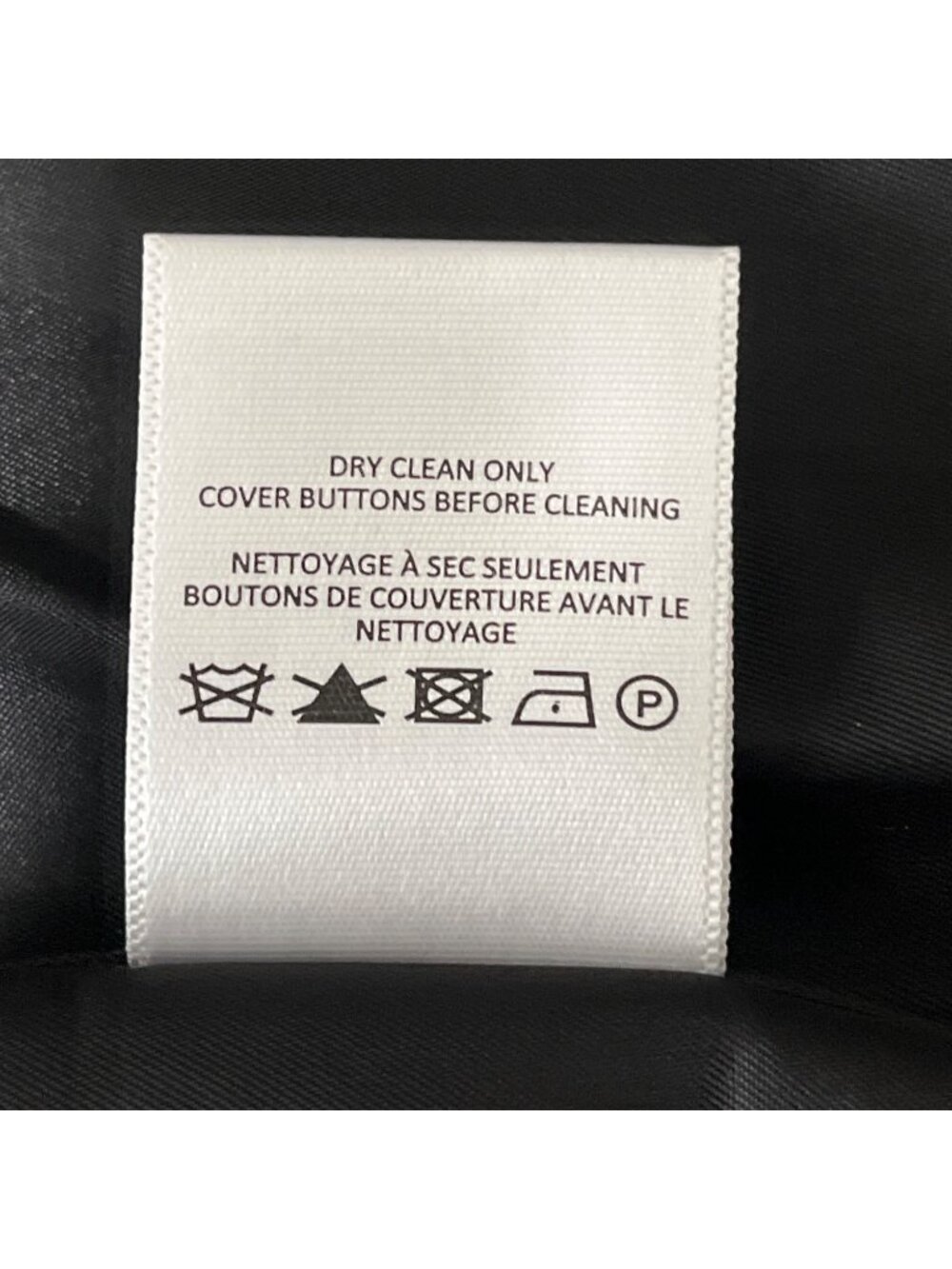 Veronica Beard Women XS Wool Coat Frattini Dickey Double-Breasted Black $998 NEW - Picture 12 of 12